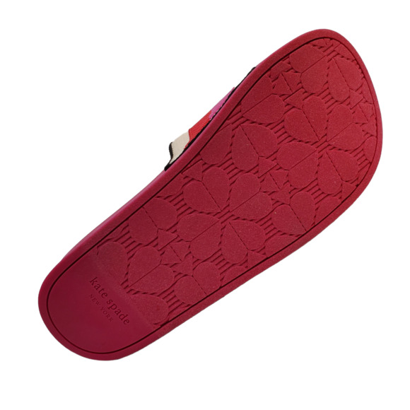 Kate Spade Womens Shoe Buttercup Slip On Slide Sandals Pink Heirl… - Picture 6 of 6